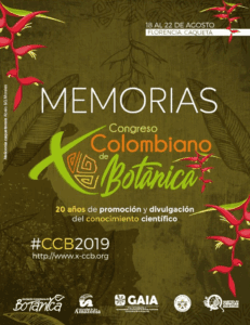 portada décimo congreso colombiano de botánica