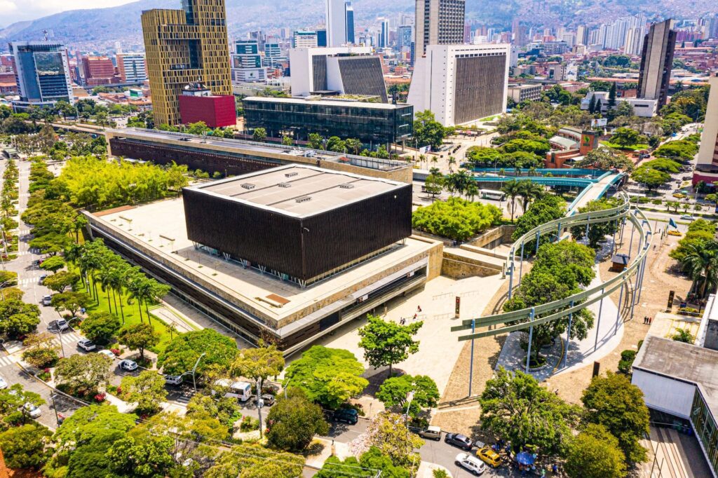 Plaza Mayor Medellín Panorámica